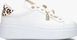 witte gio+ lage sneakers pia