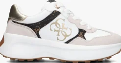 witte guess lage sneakers luckei