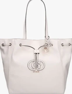 GUESS te schoudertas calebra drawstring tote>DAMES Schoudertassen