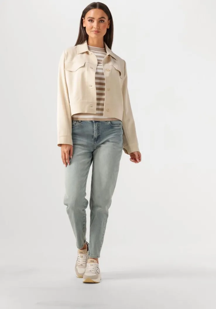 witte hub lage sneakers glide-z