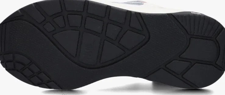 witte hub lage sneakers glide-z