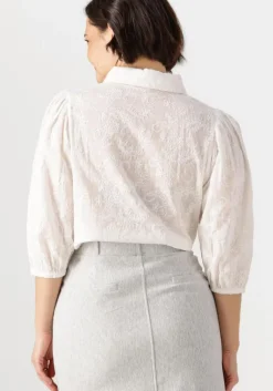 JANSEN AMSTERDAM te blouses ouma blouse wfe 722 3/4 puffed sleeve><noscript><img width=