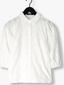 JANSEN AMSTERDAM te blouses ouma blouse wfe 722 3/4 puffed sleeve><noscript><img width=