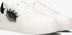 witte kurt geiger london lage sneakers laney eye