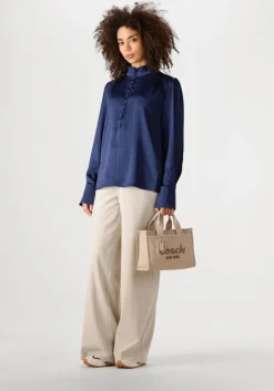 witte lauren ralph lauren lage sneakers dani low top lace