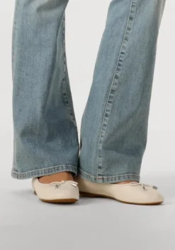 witte lauren ralph lauren ballerina's jayna flats ballet