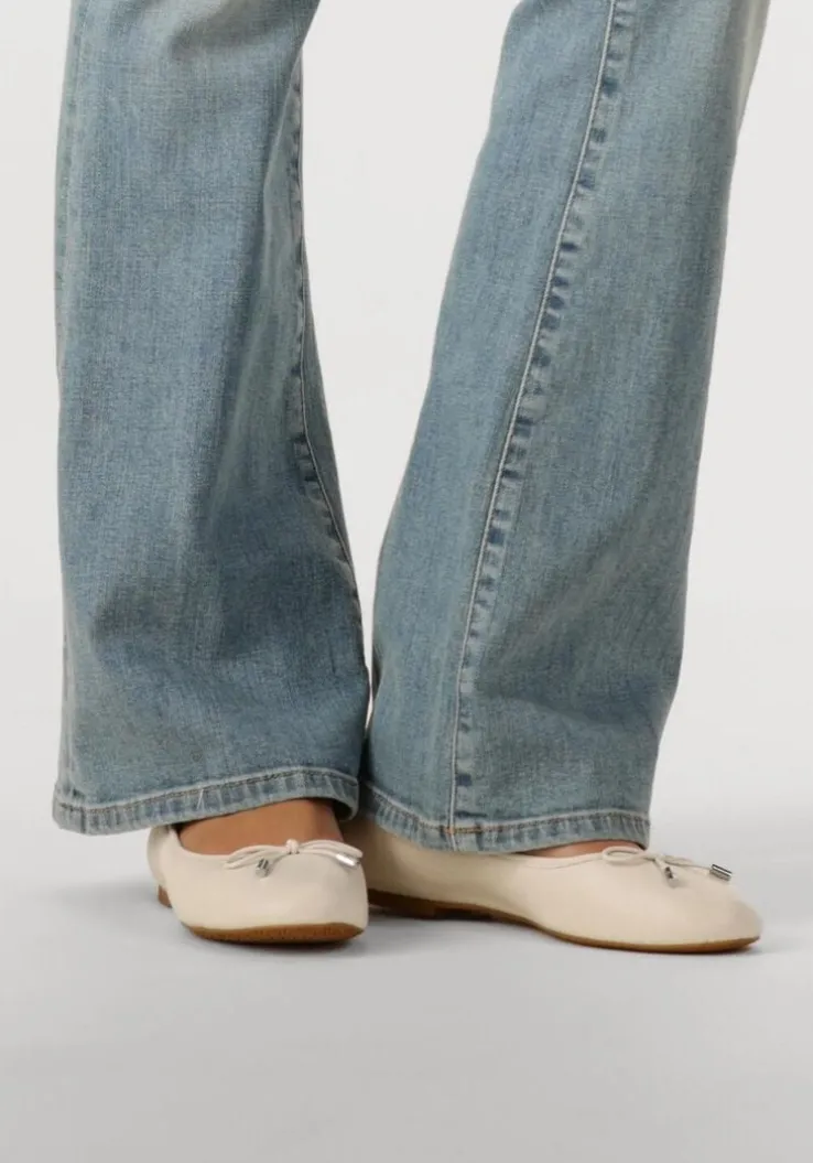 witte lauren ralph lauren ballerina's jayna flats ballet