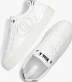 witte liu jo lage sneakers silvia 93
