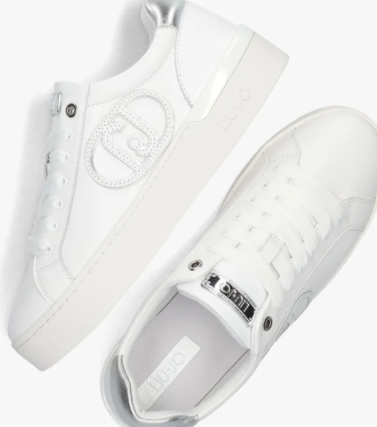 witte liu jo lage sneakers silvia 93