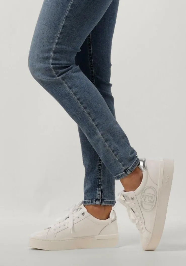 witte liu jo lage sneakers silvia 93