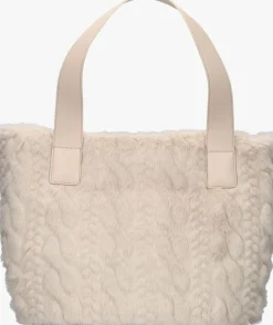 witte liu jo schoudertas verry shopping bag