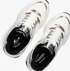 witte michael kors lage sneakers zuma trainer