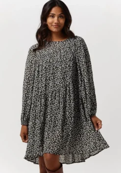 witte msch copenhagen mini jurk hibba rikkelie short dress aop