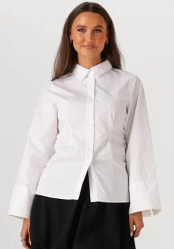 NEO NOIR te blouses caroli poplin shirt>DAMES Blouses