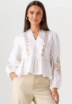 NEO NOIR te blouses ginia emb blouse>DAMES Blouses