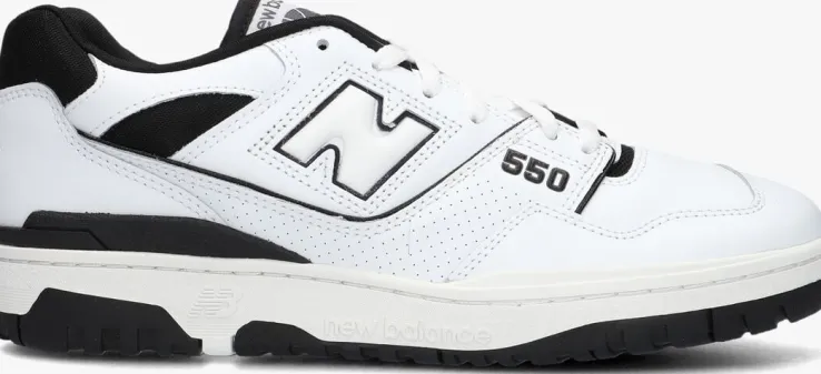 witte new balance lage sneakers bb550 m