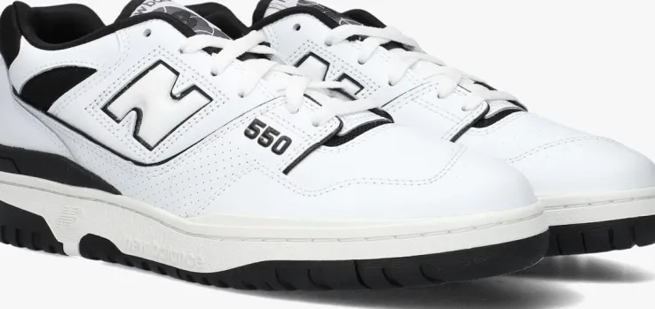 witte new balance lage sneakers bb550 m