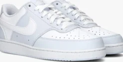witte nike lage sneakers court vision low wmns