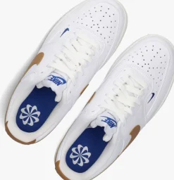 witte nike lage sneakers court vision lo nn