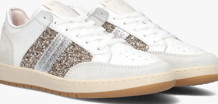 witte notre-v lage sneakers x bo - liv sneaker