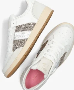 witte notre-v lage sneakers x bo - liv sneaker