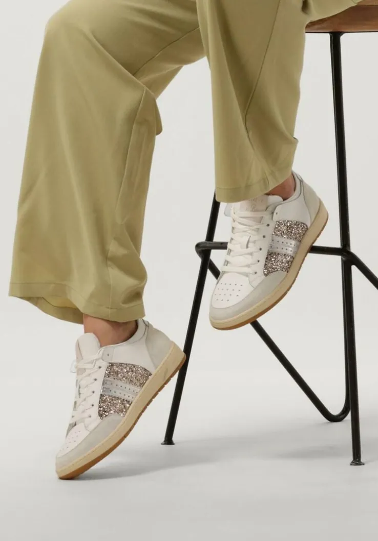 witte notre-v lage sneakers x bo - liv sneaker