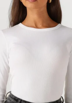 witte notre-v tops & t-shirts nv-eelke round neck