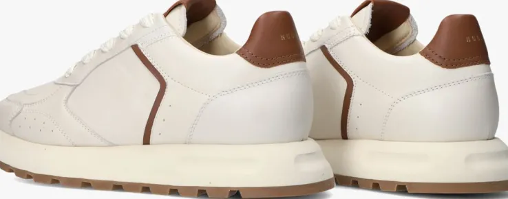 witte nubikk lage sneakers rose nomad