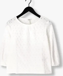witte object blouses objlaila 3/4 re top