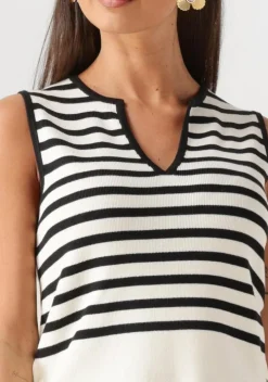 witte object top objviva re s/l knit top 138