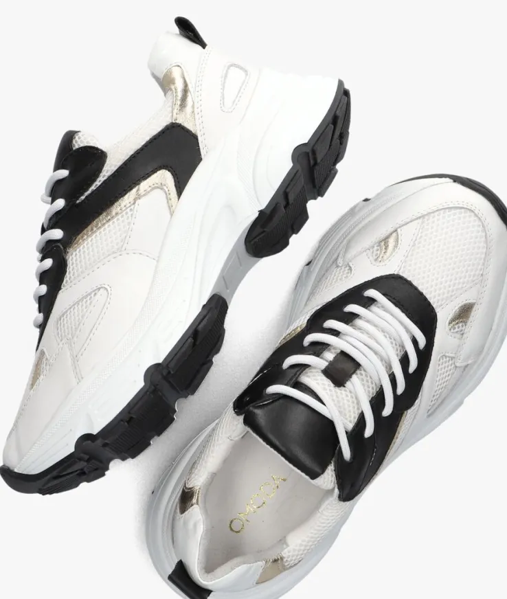 witte omoda lage sneakers tokio