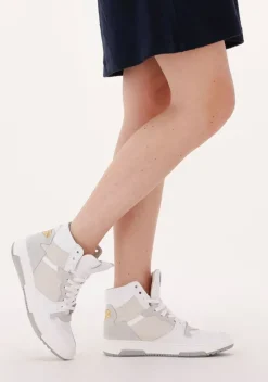 witte palpa lage sneakers mitch