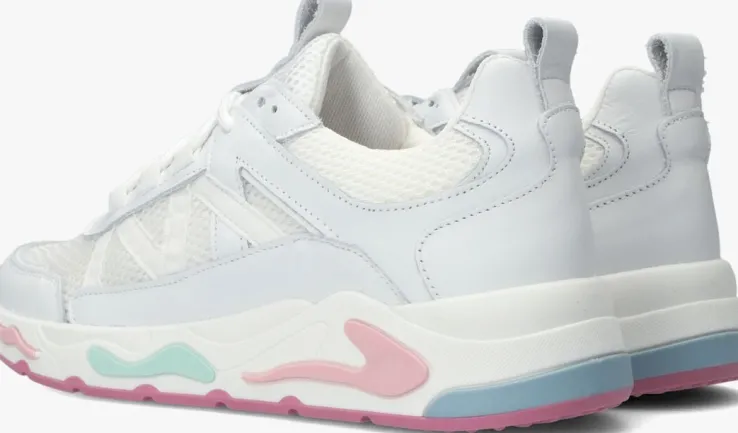 witte ps poelman lage sneakers p7069