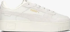 witte puma lage sneakers carina street
