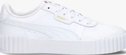witte puma lage sneakers carina 3.0