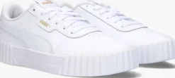 witte puma lage sneakers carina 3.0