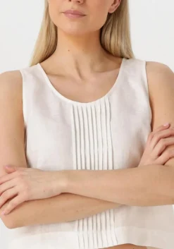 RESORT FINEST te top crop top linen><noscript><img width=