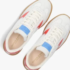witte scotch & soda lage sneakers nixie