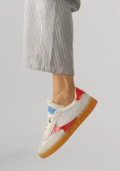 witte scotch & soda lage sneakers nixie