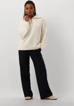 SELECTED FEMME te coltrui slfbloomie ls knit half zip>DAMES Truien & Vesten