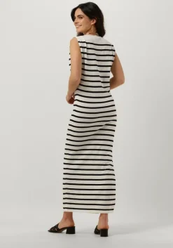 witte semicouture maxi jurk scdanielle dress