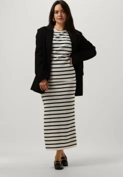 witte semicouture maxi jurk scdanielle dress