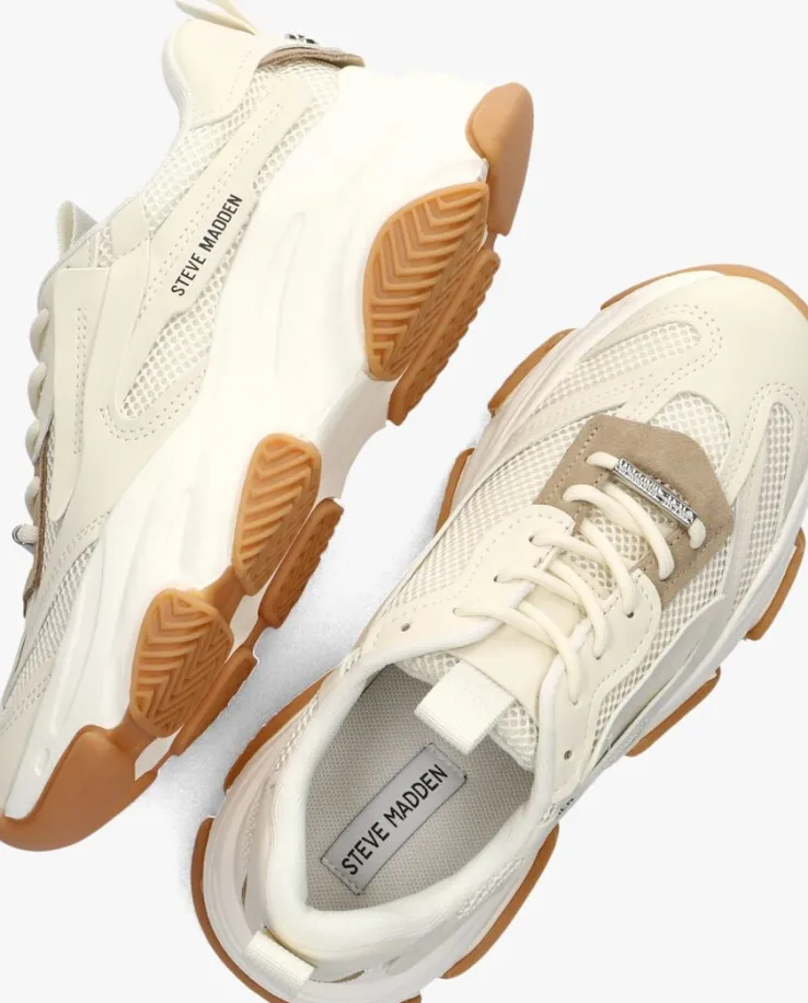 witte steve madden lage sneakers possession