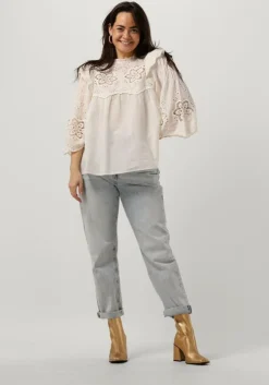 witte summum blouses blouse cotton voile embroidery