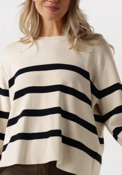 SUMMUM te trui striped sweater soft viscose polyamide knit><noscript><img width=