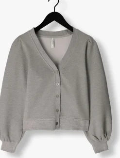 SUMMUM te vest 3/4 sleeve cardigan new waffle><noscript><img width=