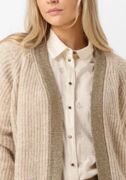 witte summum vest cardigan airy alpaca blend knit