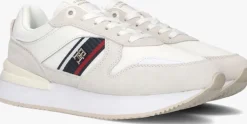 TOMMY HILFIGER te lage sneakers corp webbing runner sneaker><noscript><img width=