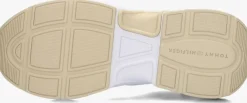 witte tommy hilfiger lage sneakers th chunky feminine
