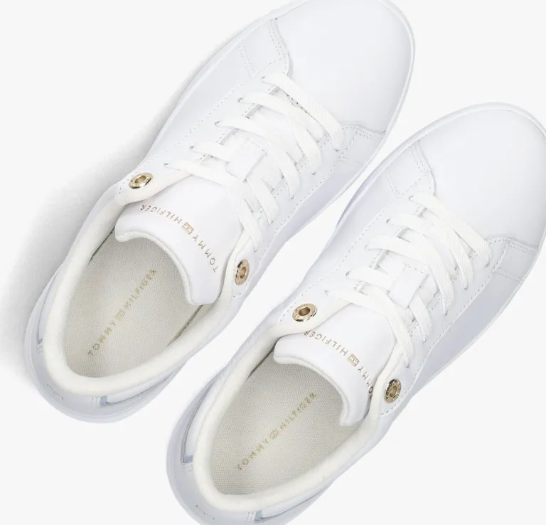 TOMMY HILFIGER te lage sneakers chic court sneaker>DAMES Sneakers